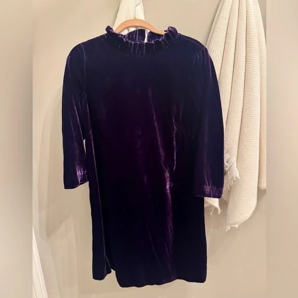 Talbots Deep Purple Dress - Picture 2 of 5